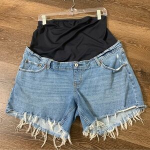 Abercrombie & Fitch Blue Jean Shorts